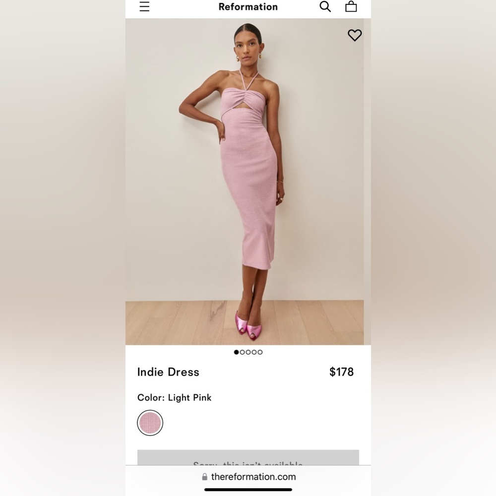 Reformation dress